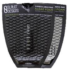Prancha Deck Slater Design Algae 5 piece arch pad — Firewire