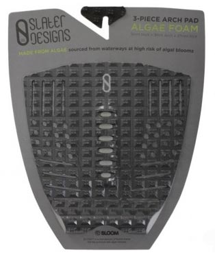 Prancha Deck Slater Design Algae 3 piece arch pad — Firewire
