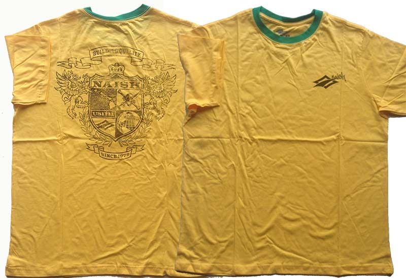 Camiseta Naish Amarela 14